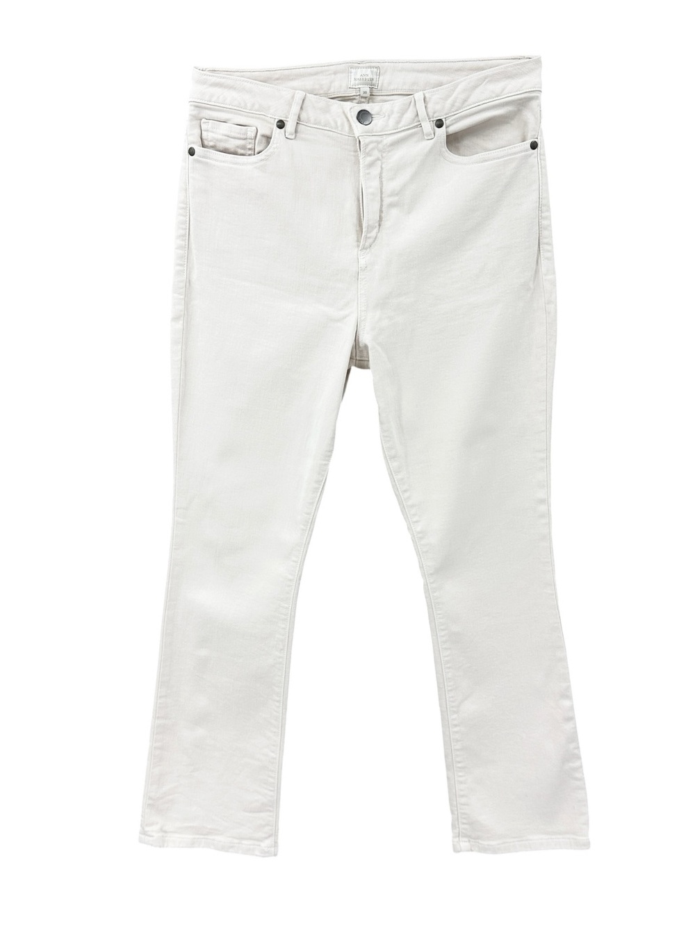 ANN MASHBURN Jeans High Rise Ankle Denim Pants